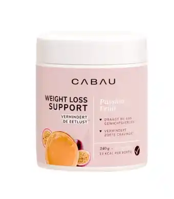 De Online Drogist Cabau Weight Loss Support Passion Fruit Poeder aanbieding