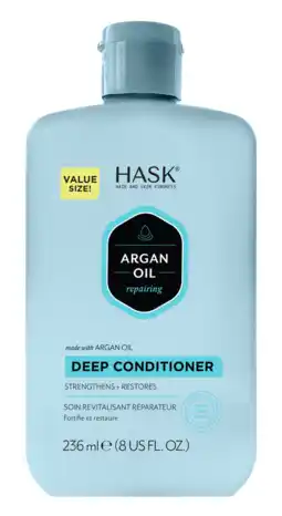 De Online Drogist Hask Argan Oil Repairing Deep Conditioner aanbieding