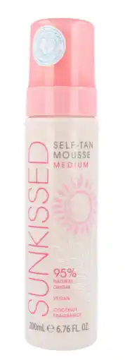 De Online Drogist Sunkissed Self Tan Mousse Medium aanbieding