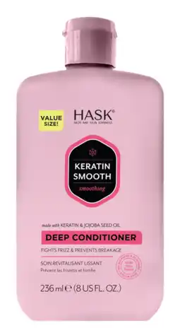 De Online Drogist Hask Keratin Smooth Deep Conditioner aanbieding