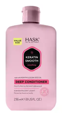 De Online Drogist Hask Keratin Smooth Deep Conditioner aanbieding