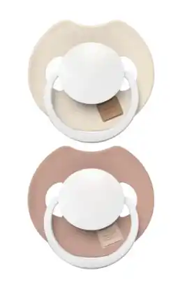 De Online Drogist Difrax LOVI Fopspeen Dynamisch 0-6 m Prime Glow Ivory Blush aanbieding