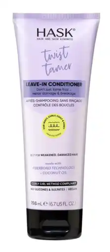 De Online Drogist Hask Twist Tamer Leave-In Conditioner aanbieding