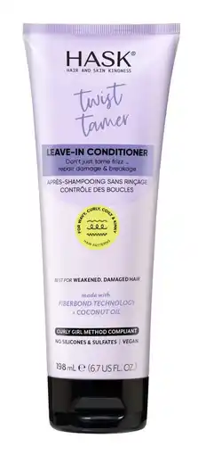 De Online Drogist Hask Twist Tamer Leave-In Conditioner aanbieding