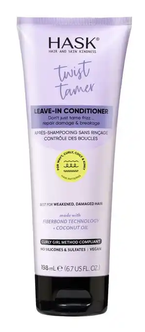 De Online Drogist Hask Twist Tamer Leave-In Conditioner aanbieding
