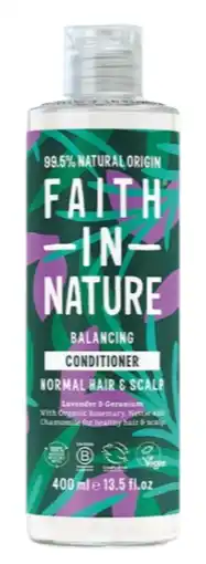 De Online Drogist Faith In Nature Rosemary Stimulating Conditioner aanbieding