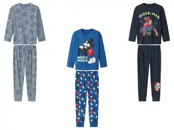 Lidl Kinder pyjama Disney aanbieding