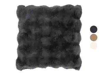 Lidl LIVARNO Sierkussen in bontlook 45 x 45 cm aanbieding