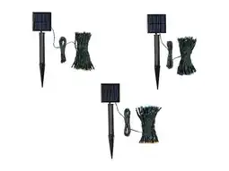 Lidl LIVARNO home LED-lichtsnoer op zonne-energie 100 LED's aanbieding