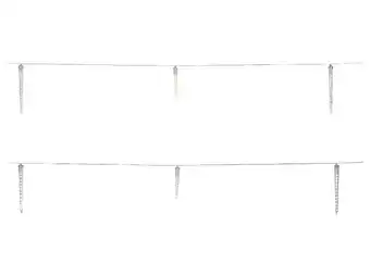 Lidl LIVARNO home LED-ijspegels 148 LED's aanbieding