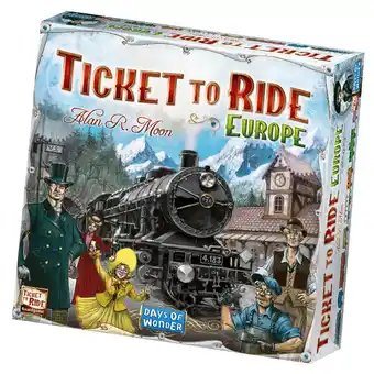 MediaMarkt Asmodee The Netherlands Ticket To Ride Europe Bordspel aanbieding