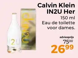 Trekpleister Calvin Klein IN2U Her aanbieding