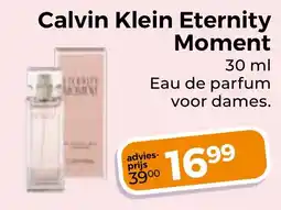 Trekpleister Calvin Klein Eternity Moment aanbieding