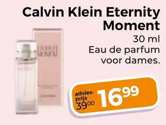 Trekpleister Calvin Klein Eternity Moment aanbieding