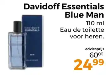 Trekpleister Davidoff Essentials Blue Man aanbieding