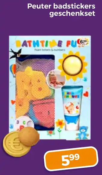Trekpleister Peuter badstickers geschenkset aanbieding