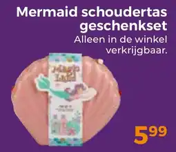 Trekpleister Mermaid schoudertas geschenkset aanbieding