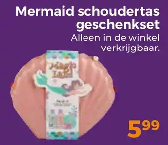 Trekpleister Mermaid schoudertas geschenkset aanbieding