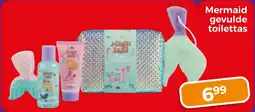 Trekpleister Mermaid gevulde toilettas aanbieding