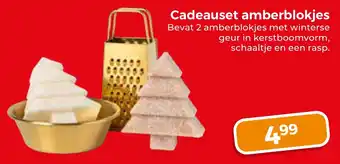 Trekpleister Cadeauset amberblokjes aanbieding
