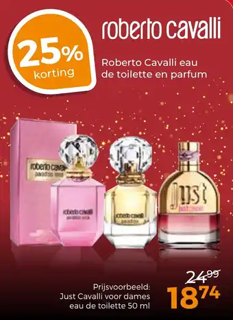 Trekpleister Roberto Just Cavalli aanbieding