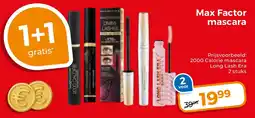 Trekpleister Max Factor mascara aanbieding