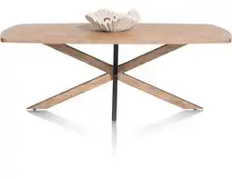 Happy@Home Pantin, eetkamertafel ovaal 180 x 108 cm aanbieding