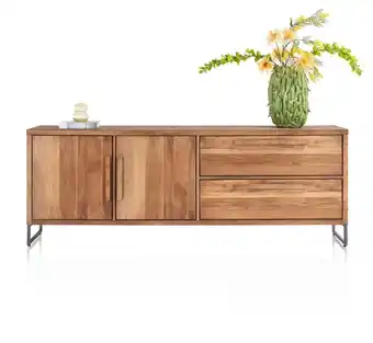 Happy@Home Everest, dressoir 220 cm - 2-deuren + 2-laden aanbieding