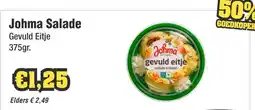 Budget Food Johma Salade Gevuld Eitje aanbieding