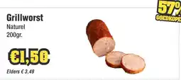 Budget Food Grillworst Naturel aanbieding