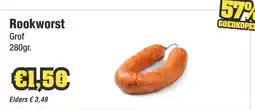 Budget Food Rookworst aanbieding