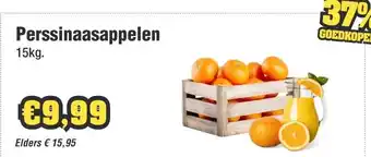 Budget Food Perssinaasappelen aanbieding