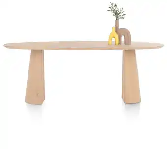 Xooon Trenton, eetkamertafel 210 x 105 cm - natural aanbieding