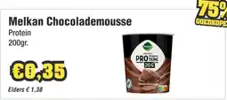 Budget Food Melkan Chocolademousse Protein aanbieding