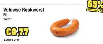 Budget Food Veluwse Rookworst aanbieding