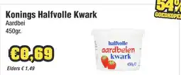 Budget Food Konings Halfvolle Kwark aanbieding