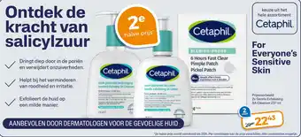 Trekpleister Cetaphil 2x Gentle Exfoliating SA Cleanser aanbieding