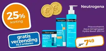 Trekpleister Neutrogena aanbieding