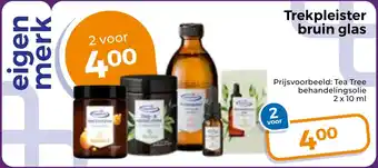 Trekpleister Trekpleister bruin glas aanbieding