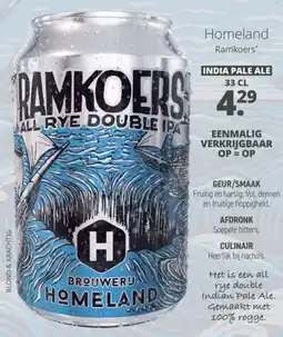 Mitra Homeland Ramkoers aanbieding