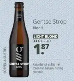 Mitra Gentse Strop Blond aanbieding