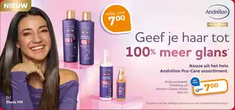 Trekpleister Andrélon Finishing Oil Amino+ Glossy Shine aanbieding