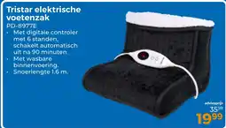 Trekpleister Tristar elektrische voetenzak PD-8977E aanbieding