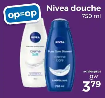 Trekpleister Nivea douche aanbieding