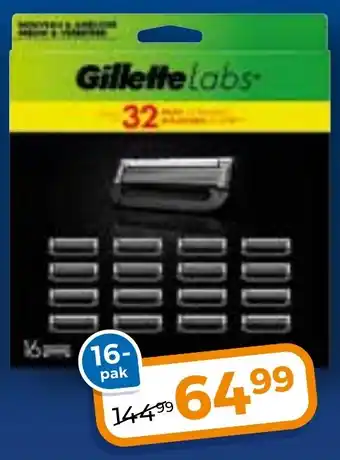 Trekpleister Gillette Labs aanbieding