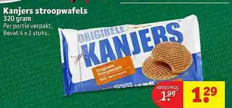 Kruidvat Kanjers Stroopwafels aanbieding