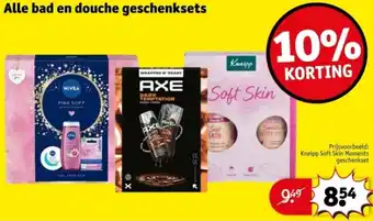 Kruidvat Alle bad en douche geschenksets aanbieding