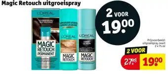 Kruidvat Magic Retouch uitgroeispray aanbieding