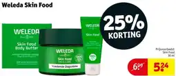 Kruidvat Weleda Skin Food aanbieding