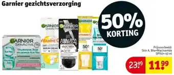 Kruidvat Garnier gezichtsverzorging aanbieding